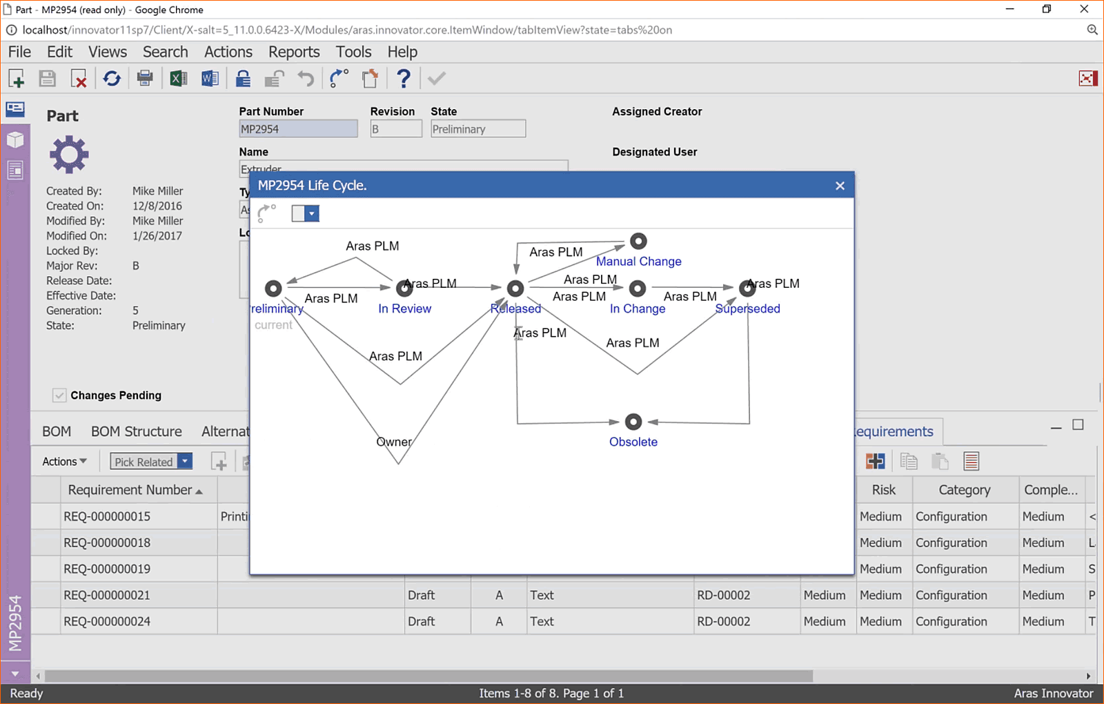 Comparison of Aras and Teamcenter highlighting flexibility and scale in engineering PLM systems