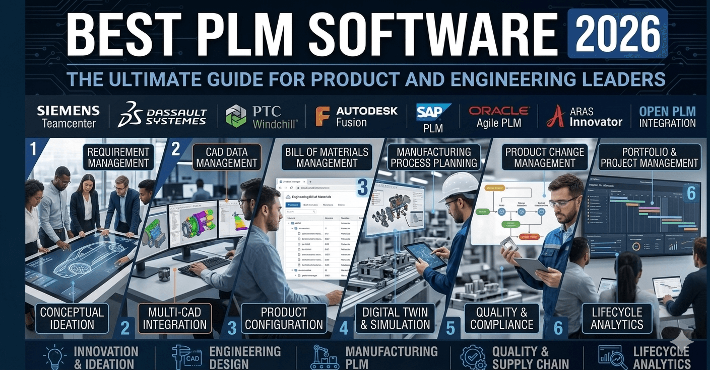 Best PLM Software 2026: The Independent Buyer's Guide