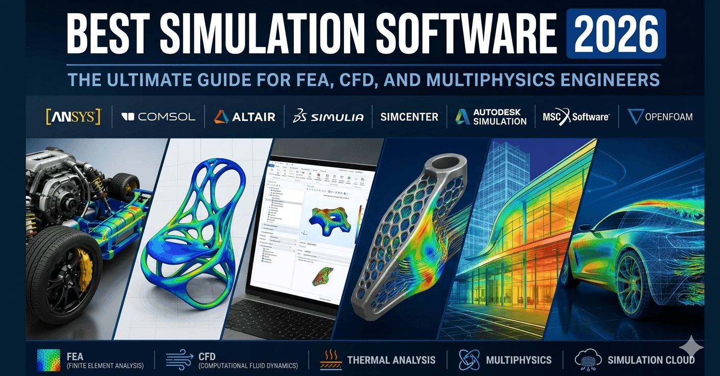 Best Simulation Software 2026 — CAE suites vs new constellation vendors